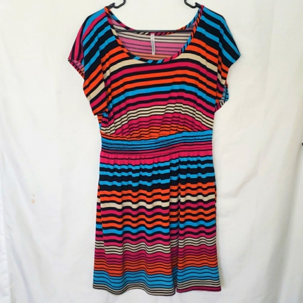 MI MANEHI striped dress XL